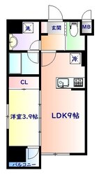 北四番丁駅 徒歩3分 9階の物件間取画像